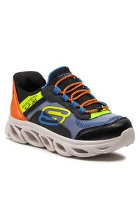 skechers - Skechers Sneakersy Flex Glide 403840L/BLMT Czarny. Kolor: czarny. Materiał: materiał #2