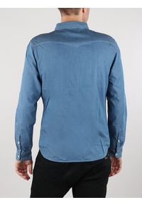 Lee - LEE SS CHETOPA SHIRT MĘSKA KOSZULA JEANSOWA MEDIEVAL BLUE L66AJO13. Materiał: jeans