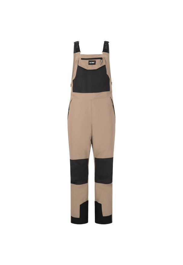 SLOPE - Damski kombinezon narciarski Slope Kenwood. Kolor: wielokolorowy, beżowy, zielony. Sezon: zima. Sport: narciarstwo