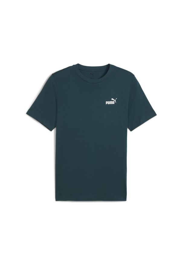 Puma - Męska koszulka Graphic PUMA. Kolor: zielony. Sport: bieganie