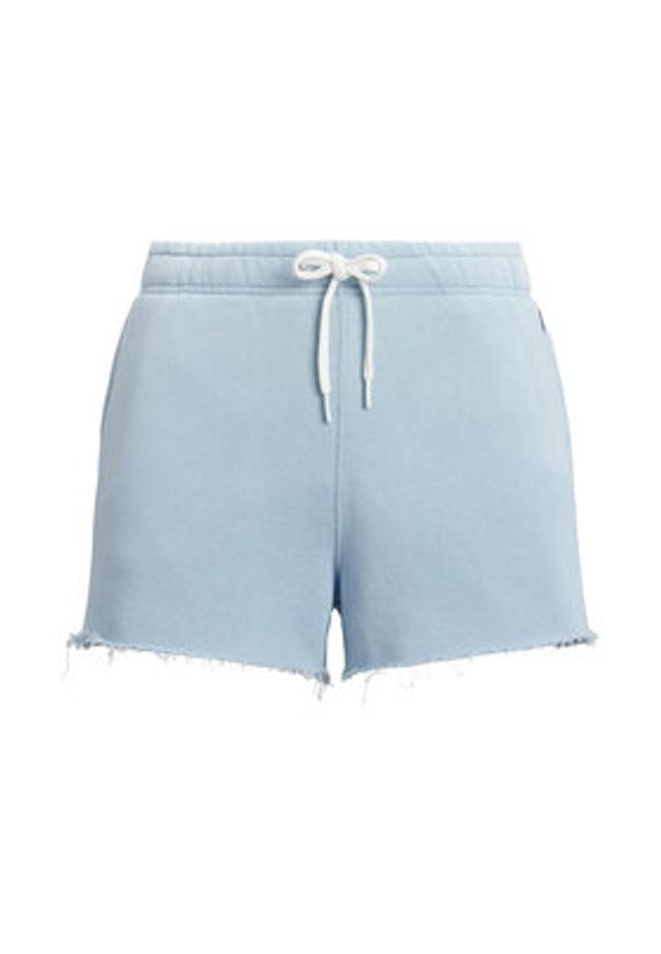 Polo Ralph Lauren Szorty sportowe 211965103002 Błękitny Straight Fit. Kolor: niebieski. Materiał: bawełna