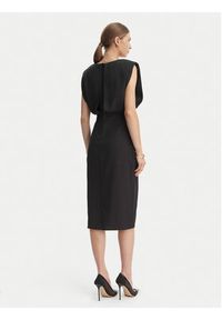Rinascimento Sukienka koktajlowa CFC0127570003 Czarny Slim Fit. Kolor: czarny. Materiał: syntetyk. Styl: wizytowy #4