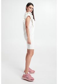 Liu Jo - Sukienka mini LIU JO. Materiał: bawełna. Wzór: aplikacja. Długość: mini #4