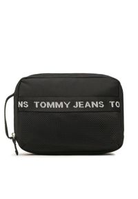 Tommy Jeans Kosmetyczka Tjm Essential Nylon Washbag AM0AM11024 Czarny. Kolor: czarny. Materiał: materiał #1
