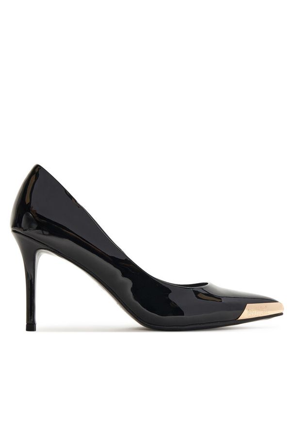 Szpilki Versace Jeans Couture. Kolor: czarny. Obcas: na szpilce