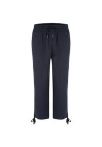 GLENMUIR - Damskie Spodnie Capri z Bawełny - Komfort i Styl. Kolor: fioletowy. Materiał: bawełna