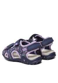 Geox Sandały J Sandal Whinberry G J35GRD0CE15CF48E S Granatowy. Kolor: niebieski. Materiał: skóra #3