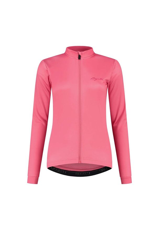 ROGELLI - Bluza rowerowa damska Rogelli Core. Kolor: różowy. Długość rękawa: długi rękaw. Długość: długie. Sezon: lato. Sport: kolarstwo
