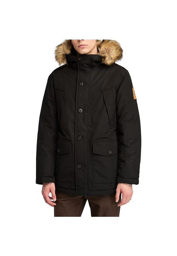 Timberland - Kurtka TIMBERLAND SCAR RIDGE WATER RESIS Czarny. Kolor: czarny. Materiał: tkanina
