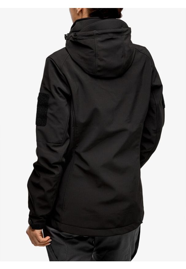 Kurtka softshell damska Helikon-Tex Gunfighter Woman's Jacket. Kolor: czarny. Materiał: softshell
