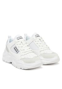 Versace Jeans Couture Sneakersy 78VA3SC2 Biały. Kolor: biały. Materiał: skóra #4