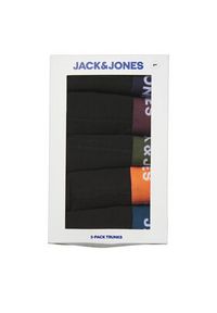 Jack & Jones - Jack&Jones Komplet 5 par bokserek 12259103 Czarny. Kolor: czarny. Materiał: bawełna #10