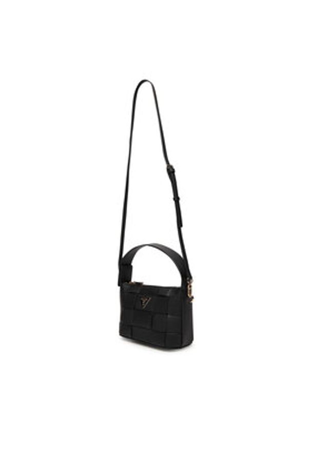 Guess Torebka Maylee Mini HWWG96 61720 Czarny. Kolor: czarny. Materiał: skórzane