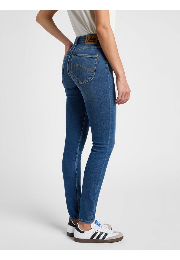 Lee - LEE DAMSKIE SPODNIE JEANSOWE LEE SCARLETT HIGH MID MARTHA 112360026