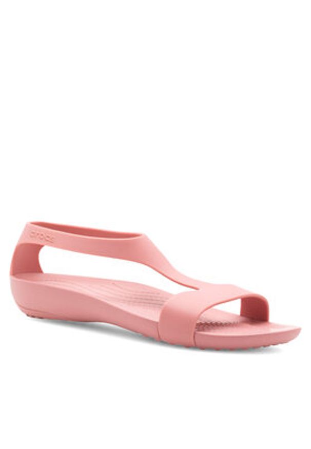 Crocs Sandały SERENA SANDAL 205469-682 Różowy. Kolor: różowy. Materiał: syntetyk