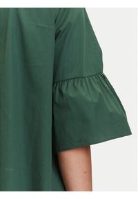 Marella Sukienka koszulowa Medicea 2515221192 Zielony Relaxed Fit. Kolor: zielony. Materiał: bawełna. Typ sukienki: koszulowe #4