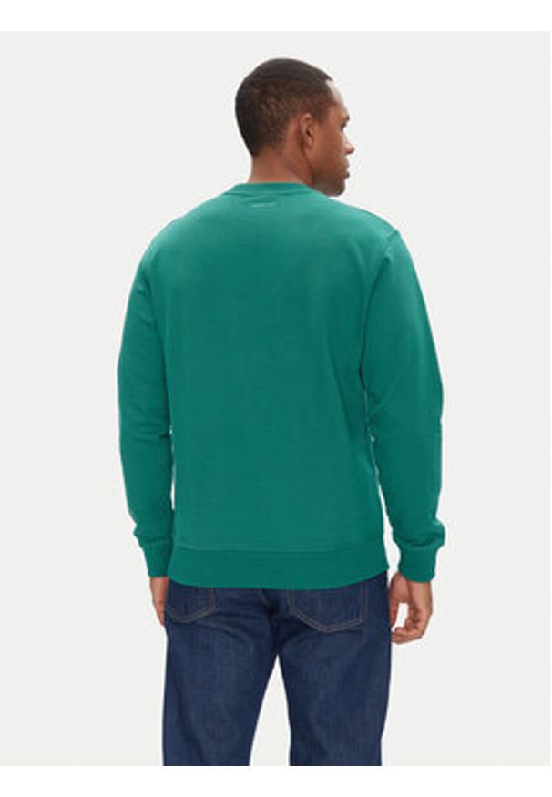 Pepe Jeans Bluza Dumas PM582832 Zielony Regular Fit. Kolor: zielony. Materiał: bawełna