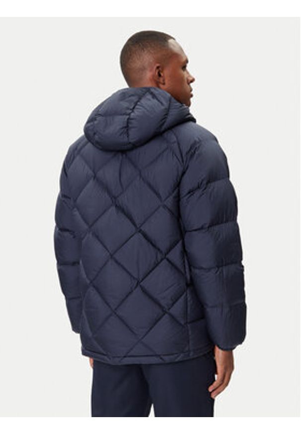 EA7 Emporio Armani Kurtka puchowa 7M001001 AF15923 UB102 Granatowy Modern Fit. Kolor: niebieski. Materiał: syntetyk
