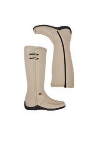 Rieker Kozaki CEO-79952-60 Beżowy. Kolor: beżowy. Materiał: materiał #7