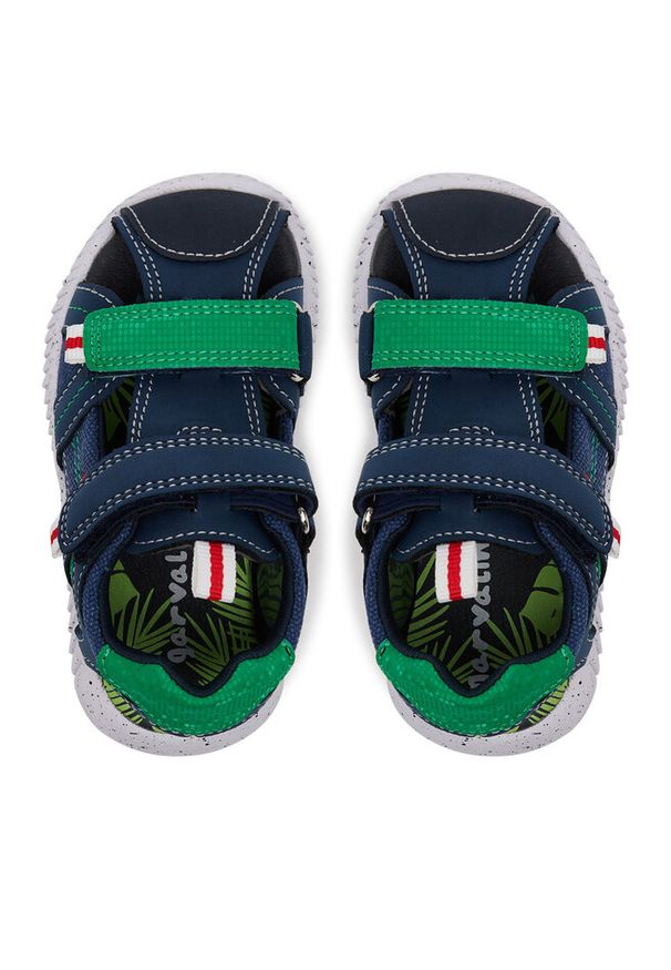 Kapcie Garvalin. Kolor: niebieski