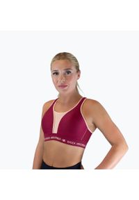 Champion - Biustonosz treningowy Shock Absorber Ultimate Run Bra Padded. Kolor: czerwony. Sport: bieganie