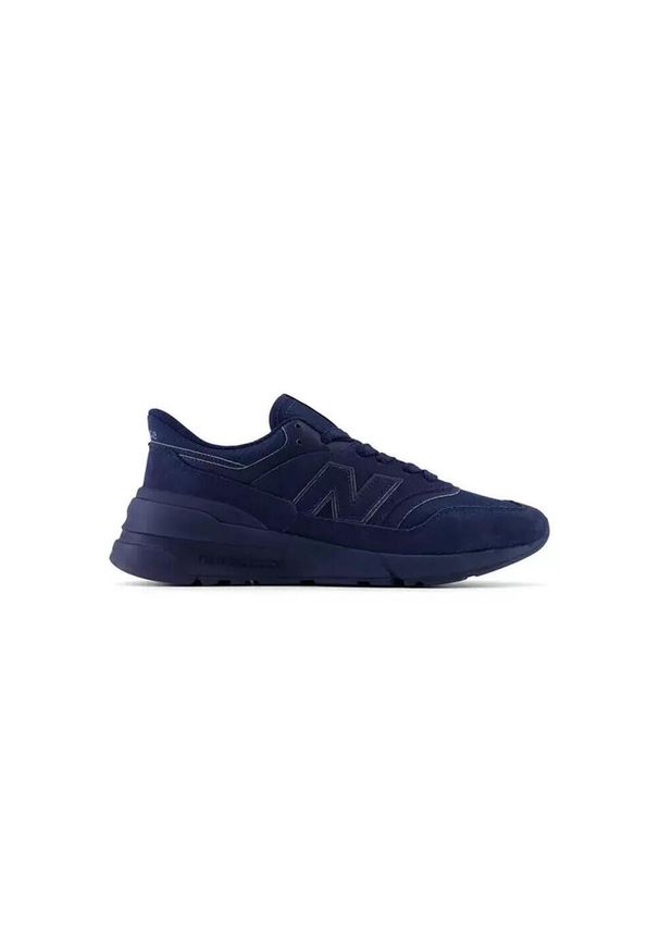 Buty do chodzenia unisex New Balance Nb 997. Kolor: niebieski. Materiał: skóra. Szerokość cholewki: normalna. Sport: turystyka piesza