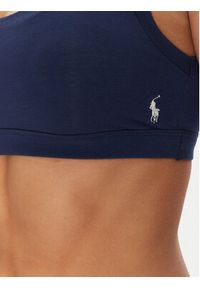 Polo Ralph Lauren Biustonosz top 4P0498 Granatowy. Kolor: niebieski. Materiał: bawełna #2