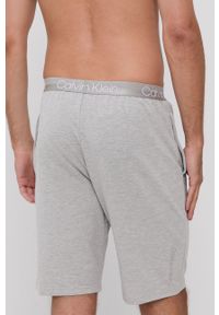 Calvin Klein Underwear Szorty piżamowe męskie kolor szary gładka. Kolor: szary. Materiał: włókno, dzianina. Wzór: gładki #3