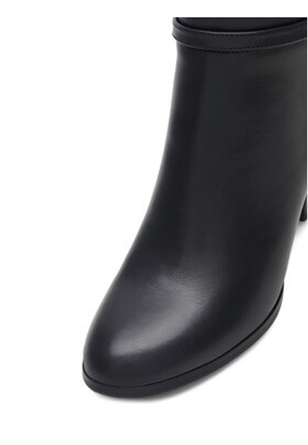 Lasocki Botki WYL3162-4Z Czarny. Kolor: czarny. Materiał: skóra