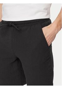 Jack & Jones Szorty materiałowe Jaiden 12274758 Czarny Relaxed Fit. Kolor: czarny. Materiał: bawełna #2