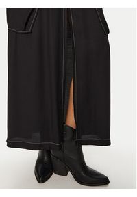 Pinko - PINKO Spódnica midi Gulp 103564 A1WU Czarny Regular Fit. Kolor: czarny. Materiał: wiskoza