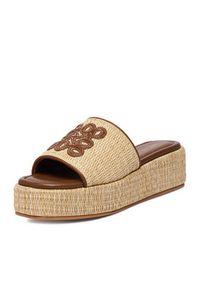 Nine West Klapki EO-259-8201 Beżowy. Kolor: beżowy. Materiał: syntetyk #5