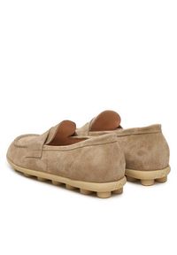 AGL Lordsy Pills D839001PGWINNY0563 Beżowy. Kolor: beżowy. Materiał: zamsz, skóra #5