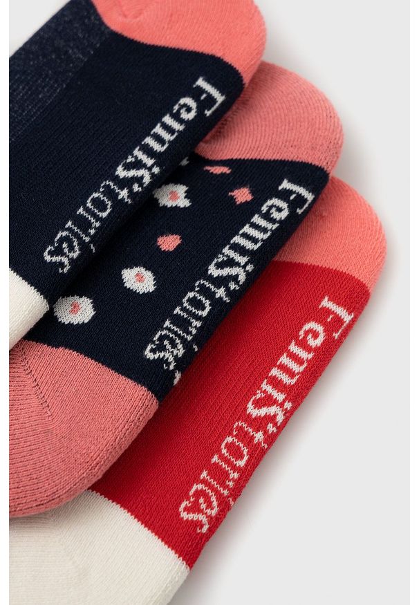 Femi Stories Skarpetki dziecięce (3-pack) kolor granatowy. Kolor: niebieski