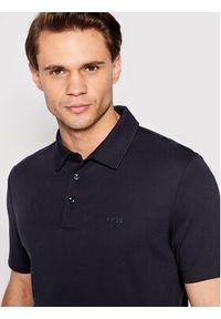 BOSS - Boss Polo Palosh 30 50471335 Granatowy Slim Fit. Typ kołnierza: polo. Kolor: niebieski. Materiał: bawełna