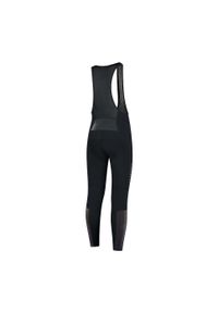 ROGELLI - Spodnie rowerowe męskie Rogelli Essential HiVis z wkładką żelową. Kolor: czarny
