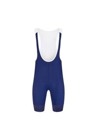 KEADA SPORTS - Damskie spodnie kolarskie z szelkami Essential – Granatowe. Kolor: niebieski. Długość: długie. Sport: kolarstwo