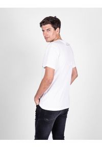 Les Hommes T-shirt "Darts" | LJT204-700P | Darts | Mężczyzna | Biały. Okazja: na co dzień. Kolor: biały. Materiał: bawełna. Wzór: nadruk. Styl: casual