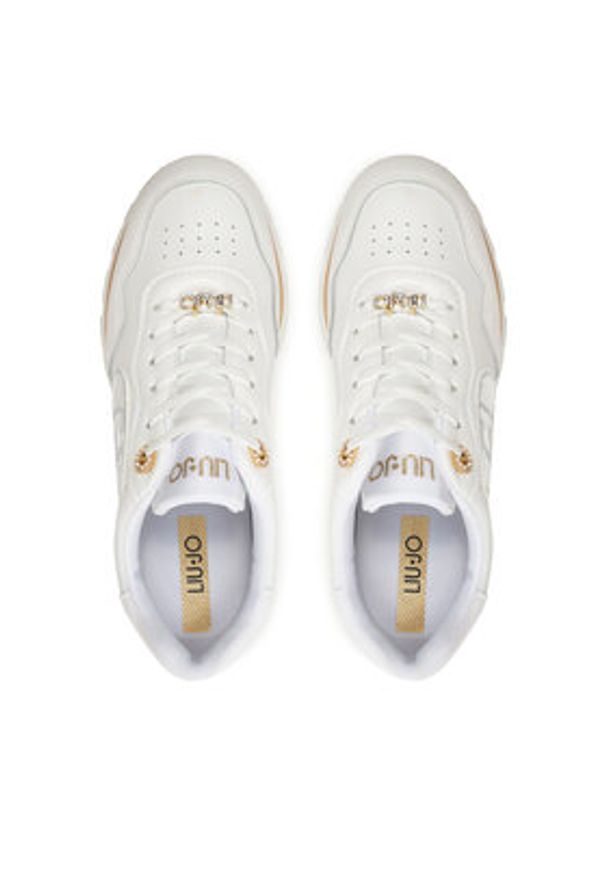 Liu Jo Sneakersy Amazing BF4057 PX331 Biały. Kolor: biały. Materiał: skóra