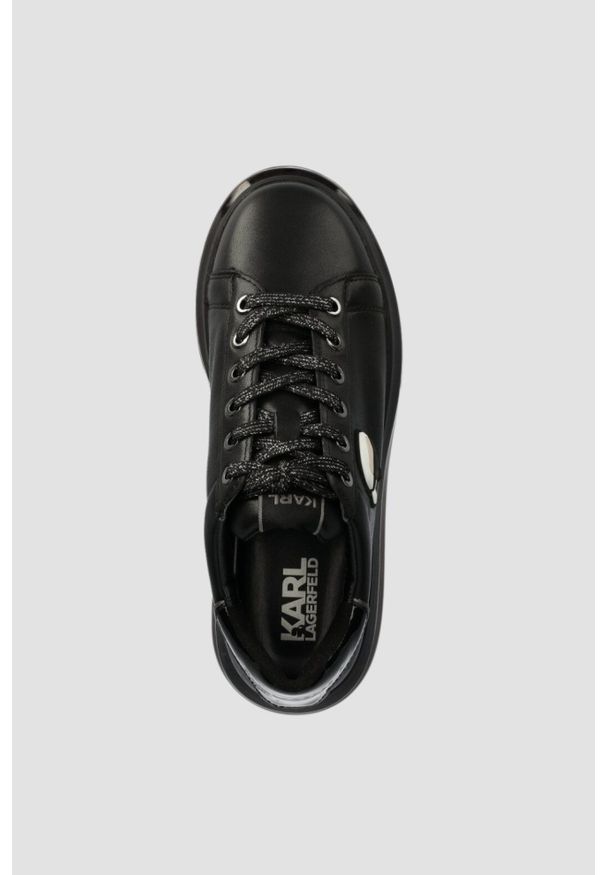 Karl Lagerfeld - KARL LAGERFELD Czarne sneakersy Kapri Kushion, Rozmiar 39. Kolor: czarny