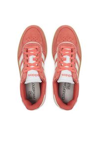 Adidas - adidas Sneakersy Breaknet Sleek IH5470 Pomarańczowy. Kolor: pomarańczowy. Materiał: skóra, zamsz #4