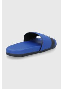 Adidas - adidas Klapki Adilette Comfort męskie kolor granatowy. Kolor: niebieski. Obcas: na obcasie. Wysokość obcasa: niski #2