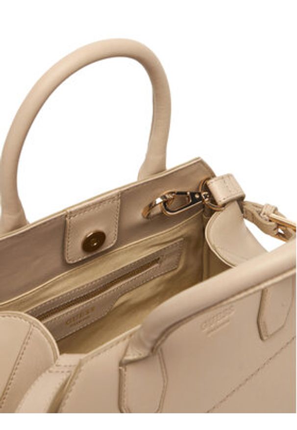 Guess Torebka HWYUAA P6236 Beżowy. Kolor: beżowy. Materiał: skórzane