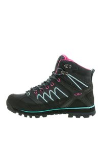 Buty trekkingowe damskie CMP MOON MID. Kolor: czarny, szary, wielokolorowy. Sport: turystyka piesza