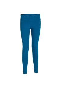 Legginsy Joma Street Long Tights, Dzieci. Okazja: na uczelnię. Kolor: niebieski. Materiał: materiał, bawełna. Styl: street