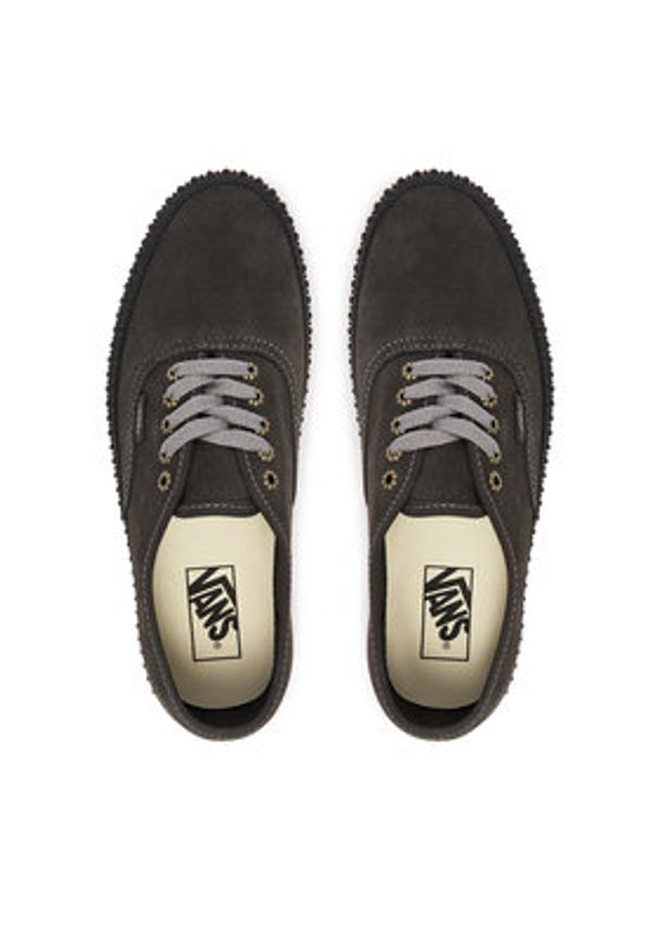 Vans Tenisówki Authentic Creeper VN000D6VBLA1 Czarny. Kolor: czarny. Materiał: skóra, zamsz