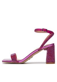 Steve Madden Sandały Luxe-R Sandal SM11002954-02003-PIR Różowy. Kolor: różowy. Materiał: materiał #4