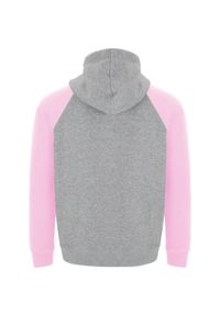 ROLY - Dwukolorowa Bluza Z Kapturem Badet Dla Dorosłych Unisex. Typ kołnierza: kaptur. Kolor: wielokolorowy, różowy, fioletowy, szary
