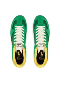 Polo Ralph Lauren Sneakersy 809P01641002 Zielony. Kolor: zielony. Materiał: zamsz, skóra #6