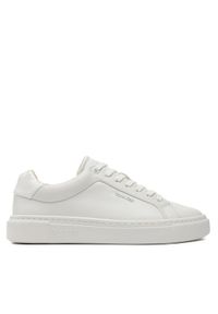 Calvin Klein Sneakersy Cupsole Lace Up W/Ml Lth HW0HW02119 Biały. Kolor: biały #1